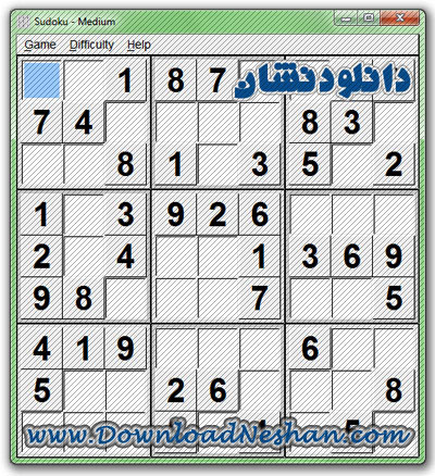 دانلود جدول سودوکو برای موبایل